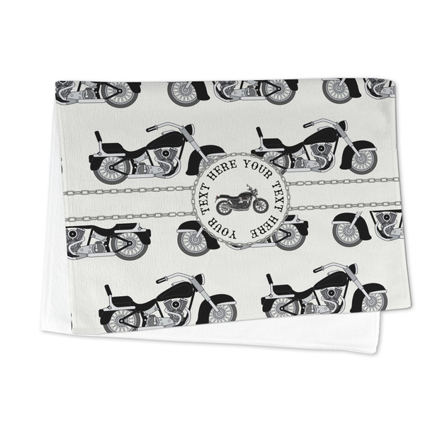 Motorcycle Microfiber Dish Towel - FOLDED HALF