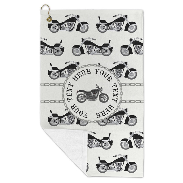 Motorcycle Microfiber Golf Towels - FOLD