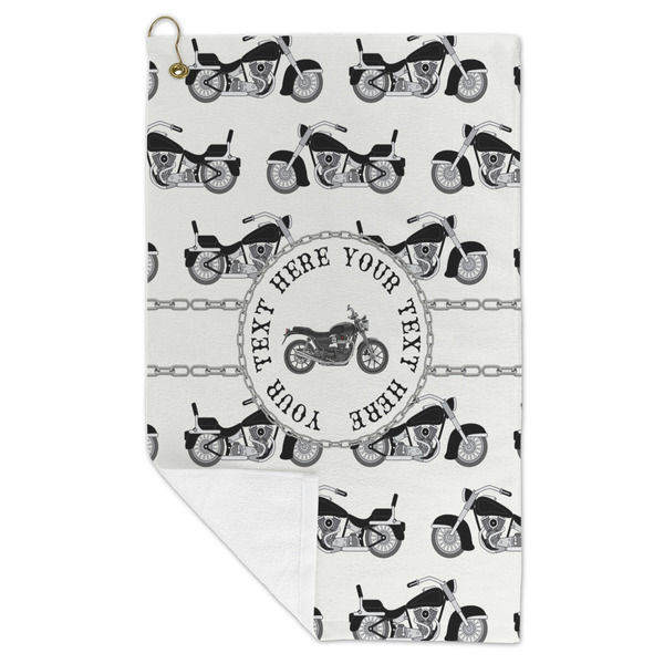 Motorcycle Microfiber Golf Towels - FOLD