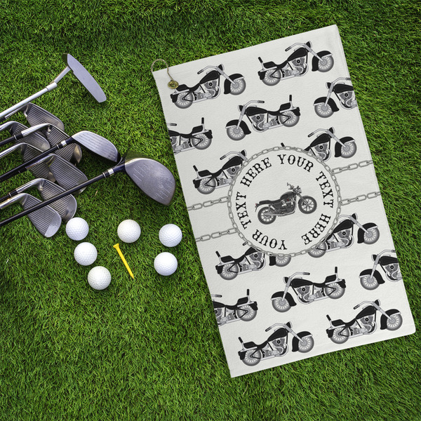 Motorcycle Microfiber Golf Towels - LIFESTYLE