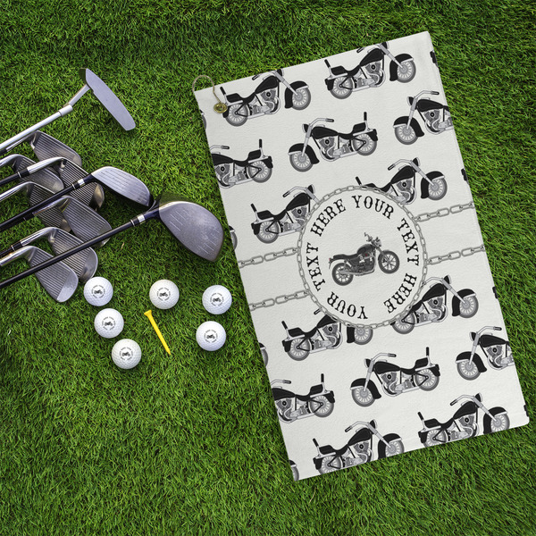 Motorcycle Microfiber Golf Towels - LIFESTYLE