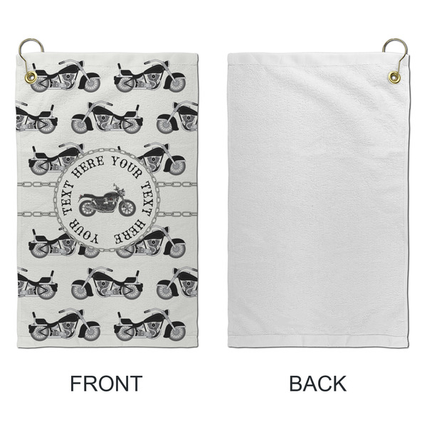 Motorcycle Microfiber Golf Towels - Small - APPROVAL