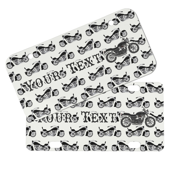 Motorcycle Mini License Plates - MAIN (4 and 2 Holes)