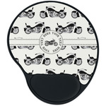 Motorcycle Mouse Pad with Wrist Support