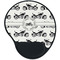 Motorcycle Mouse Pad with Wrist Support