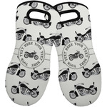 Motorcycle Neoprene Oven Mitts - Set of 2 w/ Name or Text