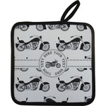 Motorcycle Pot Holder w/ Name or Text