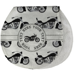 Motorcycle Burp Pad - Velour w/ Name or Text