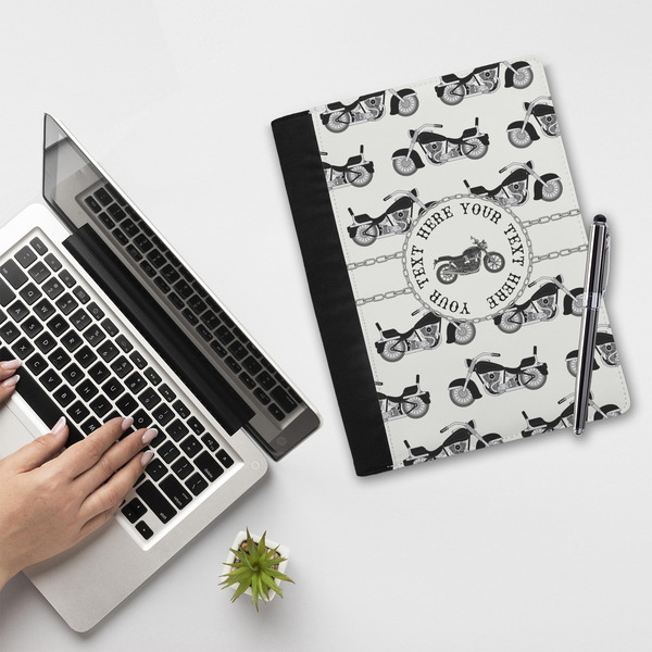 Motorcycle Notebook Padfolio - LIFESTYLE (large)
