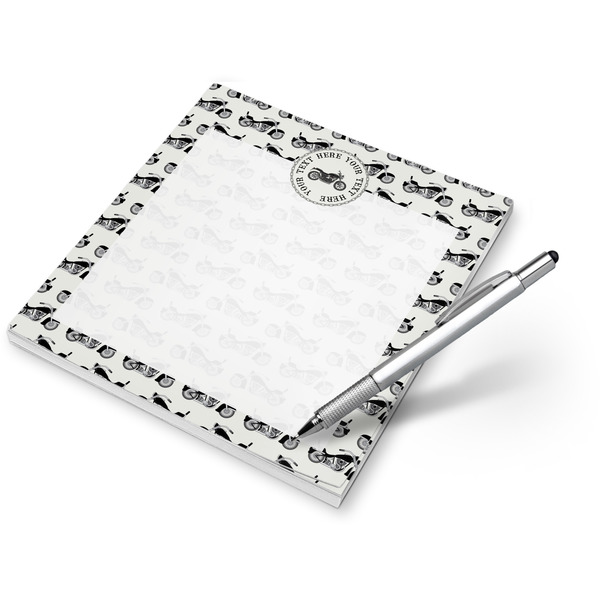 Custom Motorcycle Notepad (Personalized)