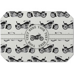 Motorcycle Dining Table Mat - Octagon (Single-Sided) w/ Name or Text