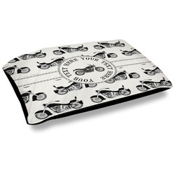 Motorcycle Dog Bed w/ Name or Text