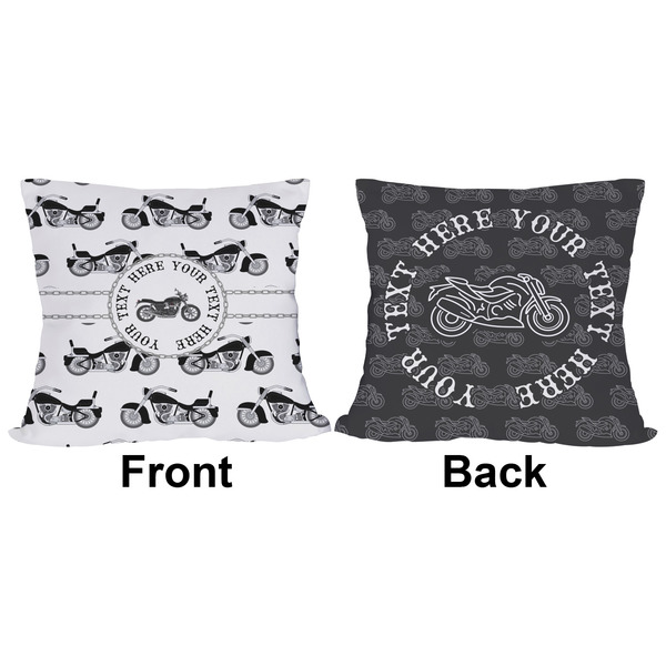 Motorcycle Outdoor Pillow - 20x20