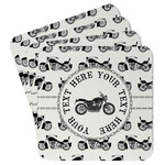 Motorcycle Paper Coasters w/ Name or Text