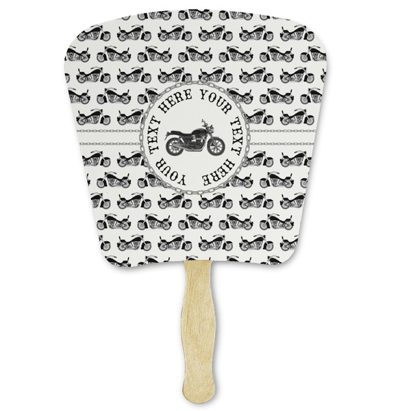 Custom Motorcycle Paper Fan (Personalized)