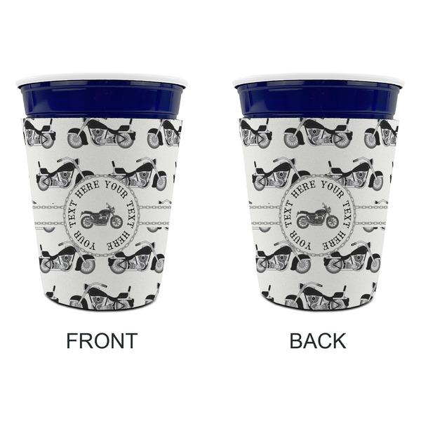 Motorcycle Party Cup Sleeves - without bottom - Approval