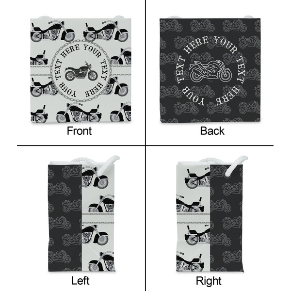Motorcycle Party Favor Gift Bag - Gloss - Approval