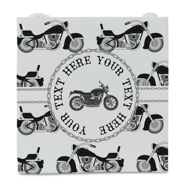 Motorcycle Party Favor Gift Bag - Matte - Front