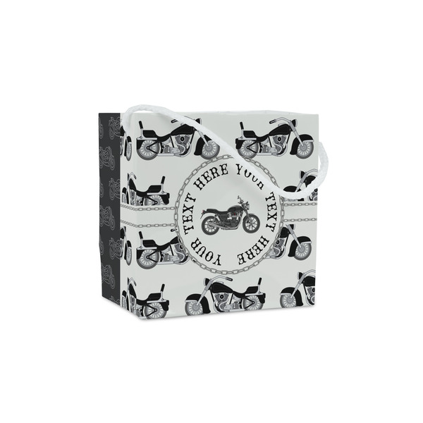Custom Motorcycle Party Favor Gift Bags - Matte (Personalized)