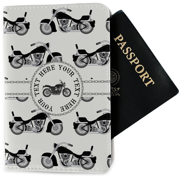 Custom Motorcycle Passport Holder - Fabric (Personalized)