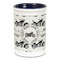 Motorcycle Ceramic Pencil Holders - Blue