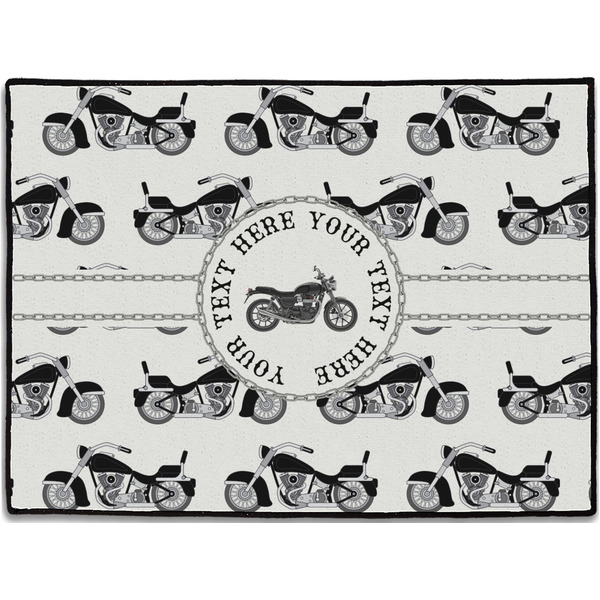 Custom Motorcycle Door Mat (Personalized)