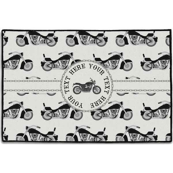 Motorcycle Personalized Door Mat - 36x24 (APPROVAL)