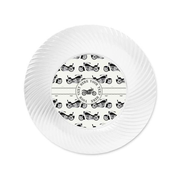 Motorcycle Plastic Party Appetizer & Dessert Plates - Approval