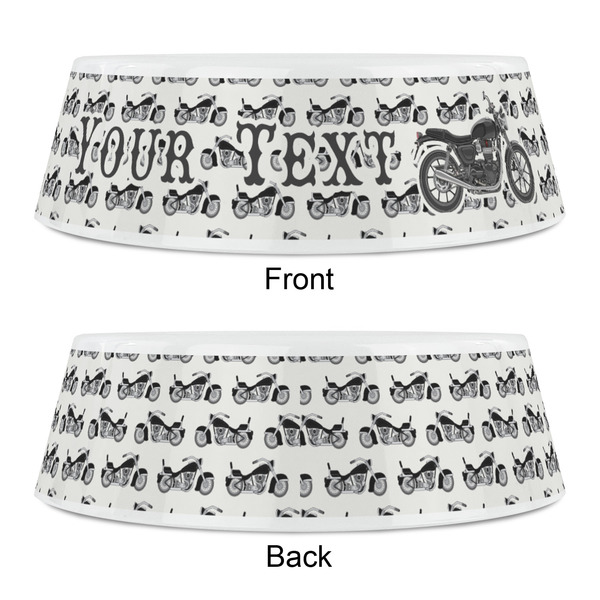Motorcycle Plastic Pet Bowls - Small - APPROVAL