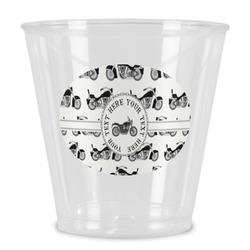 Motorcycle Plastic Shot Glass (Personalized)