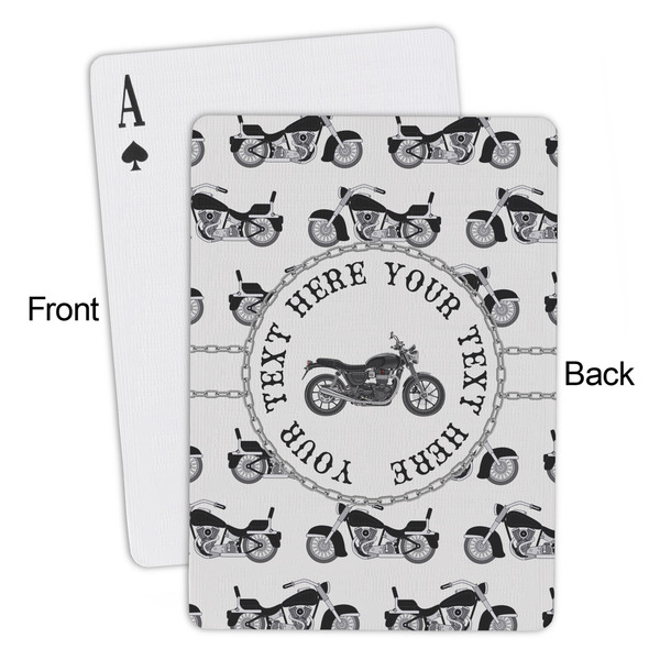 Motorcycle Playing Cards - Approval