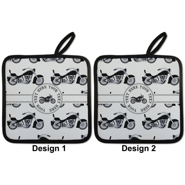 Motorcycle Pot Holders - Set of 2 APPROVAL
