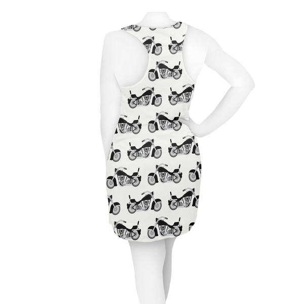 Motorcycle Racerback Dress - On Model - Back