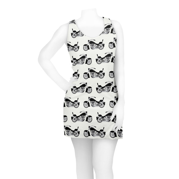 Motorcycle Racerback Dress - On Model - Front