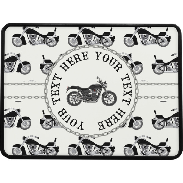 Motorcycle Rectangular Car Hitch Cover w/ FRP Insert