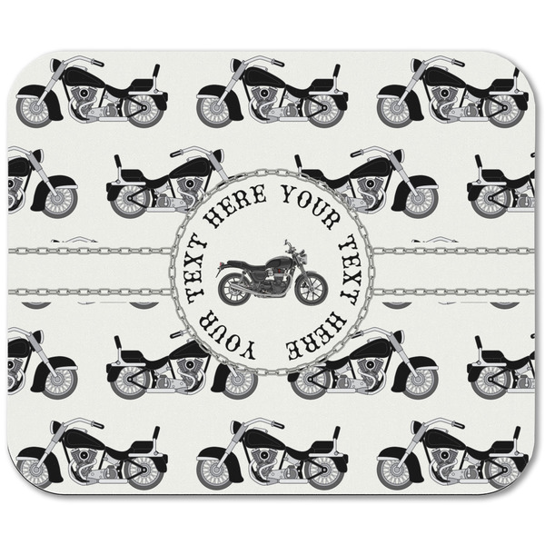 Motorcycle Rectangular Mouse Pad - APPROVAL