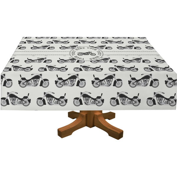 Motorcycle Rectangular Tablecloths (Personalized)