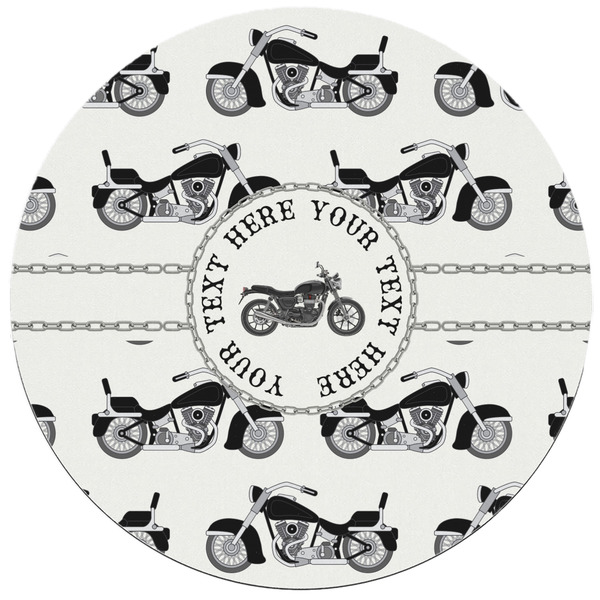 Motorcycle Round Mousepad - APPROVAL