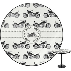 Motorcycle Round Table - 24" (Personalized)