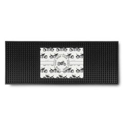 Motorcycle Rubber Bar Mat (Personalized)