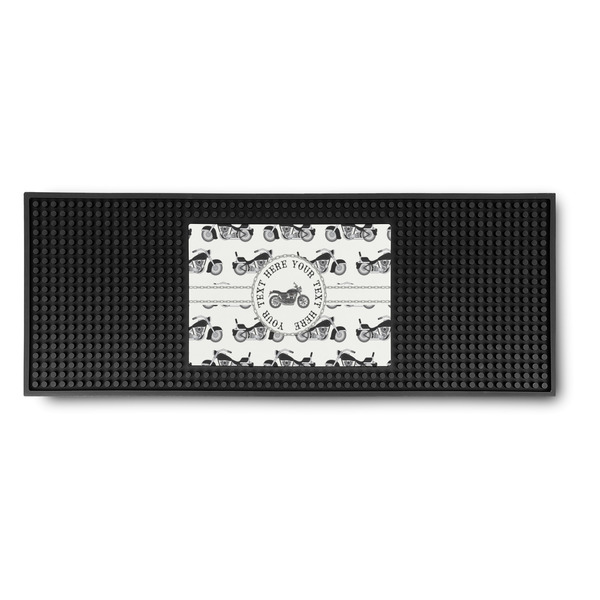 Custom Motorcycle Rubber Bar Mat (Personalized)
