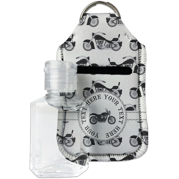 Custom Motorcycle Hand Sanitizer & Keychain Holder (Personalized)