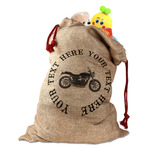 Motorcycle Santa Sack (Personalized)