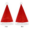 Motorcycle Santa Hats - Front and Back (Double Sided Print) APPROVAL
