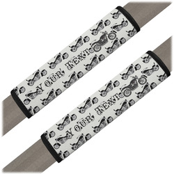 Motorcycle Seat Belt Covers (Set of 2) (Personalized)