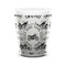 Motorcycle Shot Glass - White - FRONT