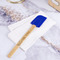 Motorcycle Silicone Spatula - Blue - In Context