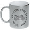 Motorcycle Metallic Silver Mug (Personalized)