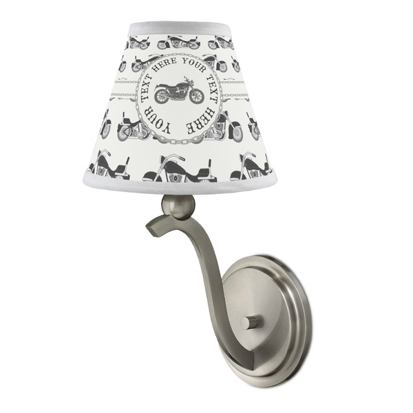 Motorcycle Small Chandelier Lamp - LIFESTYLE (on wall lamp)