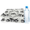 Motorcycle Sports Towel Folded with Water Bottle
